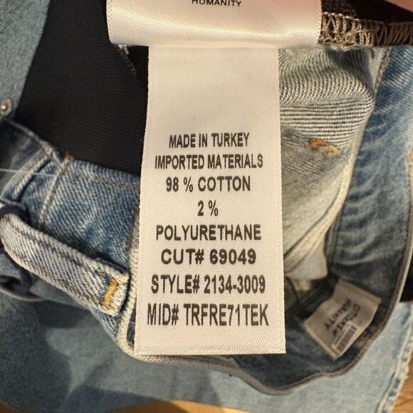 Citizens of Humanity Inga Maternity Jeans Women's Size 24 in Light Wash NWT! - Picture 7 of 9